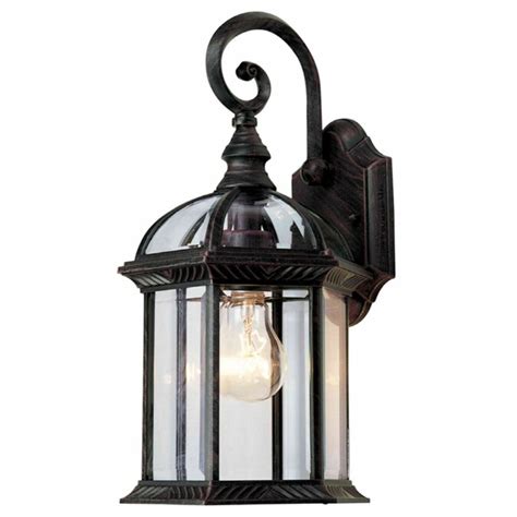 75-in Black and Faux Wood Motion Sensor; <b>Outdoor</b> <b>Wall</b> <b>Light</b>. . Lowes outdoor wall light fixtures